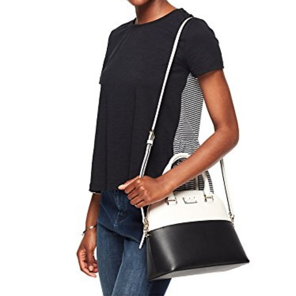 KATE SPADE Carli Leather Handbag Bag ~ Warm Beige - Picture 8 of 8